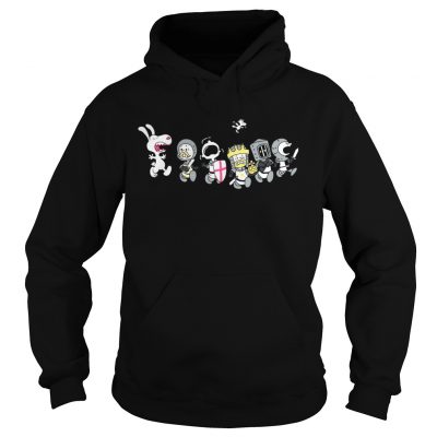 Snoopy and friends Monty Python Hoodie