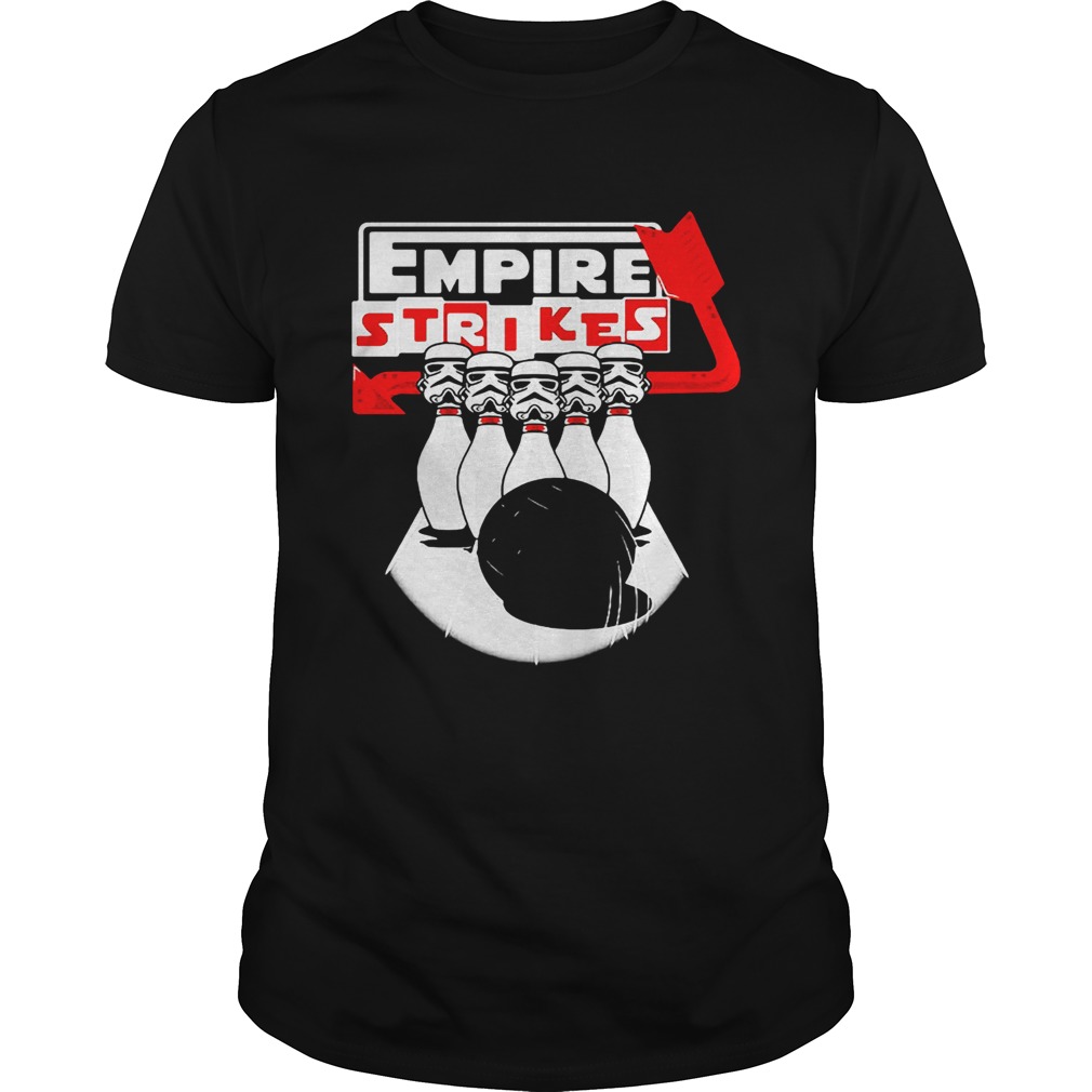Stormtrooper bowling Empire strikes Star Wars shirt