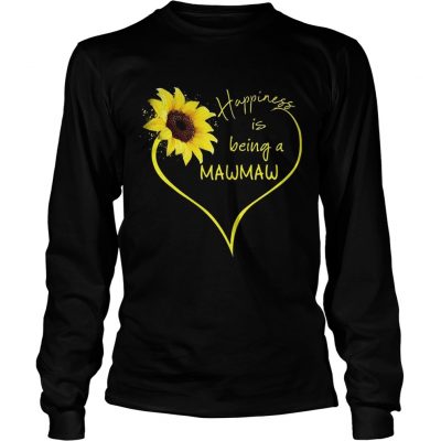 Sunflower blessed to be called Mawmaw Longsleeve Tee