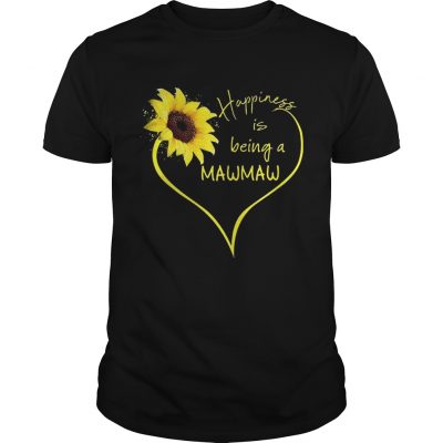 Sunflower blessed to be called Mawmaw Unisex Shirt