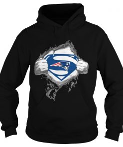 Superman New England Patriots Hoodie
