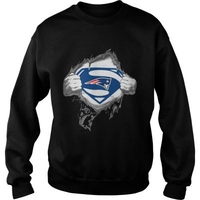 Superman New England Patriots Sweater