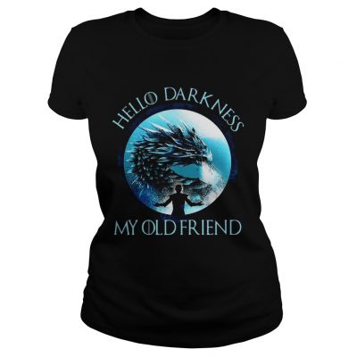 The Night King hello darkness my old friend Ladies Tee