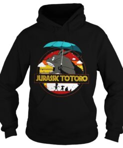 Tonari no Totoro Jurassic Totoro vintage sunset Hoodie