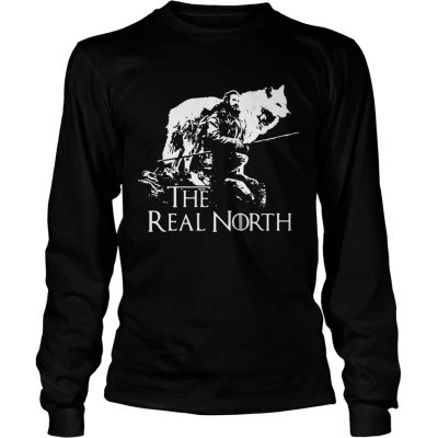 Tormund Giantsbane Direwolves the real north Game Of Thrones Longsleeve Tee