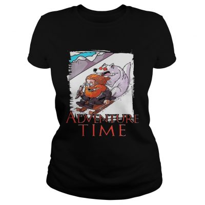 Tormund Giantsbane snowboarding adventure time Game of Thrones Ladies Tee