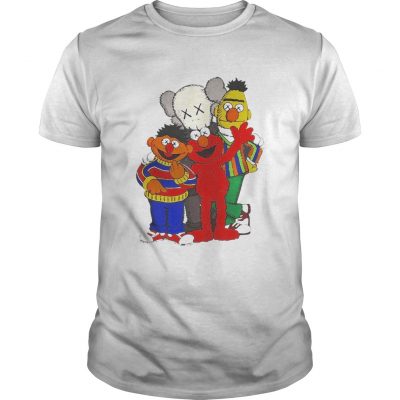 Uniqlo Kaws X Sesame Street family Unisex Shirt