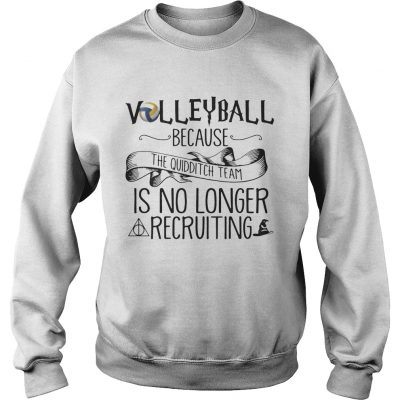 Volleyball Because Quidditch Team Is No Longer Recruiting Sweater