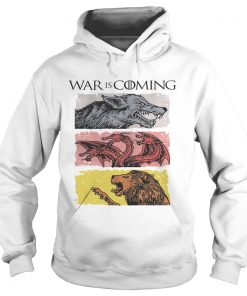 War is coming sublimation dryfit Game of Thrones Hoodie