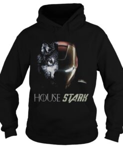Wolf and Iron Man House Stark Hoodie