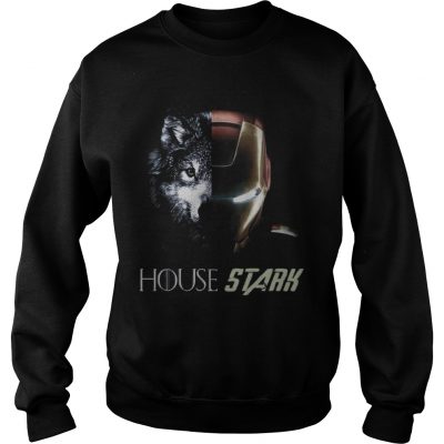 Wolf and Iron Man House Stark Sweater