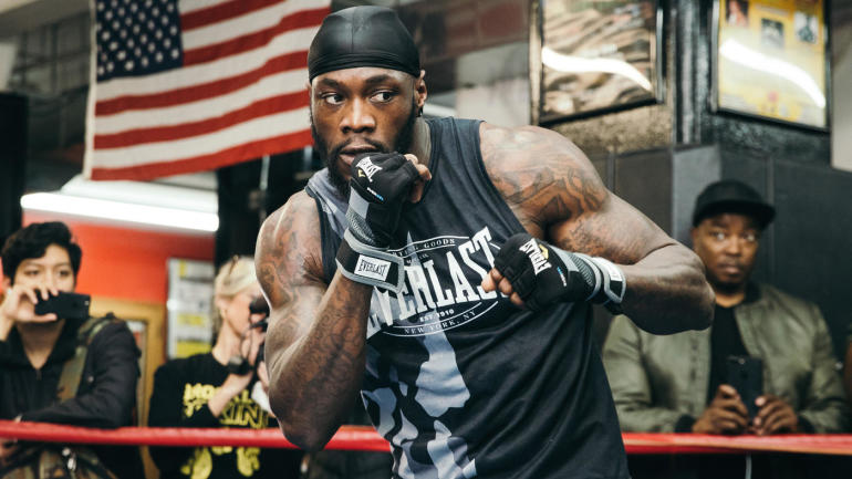 Deontay Wilder on Dominic Breazeale 'His life is on the line for this fight and I do mean his life'
