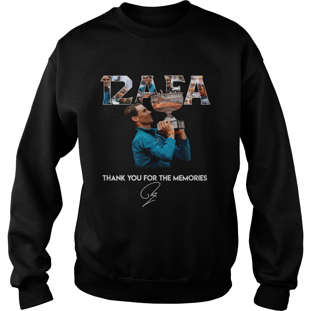 12 AFA Roland Garros thank you for the memories Sweatshirt