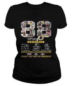 88 years of 19322020 Washington Redskins Signature  Classic Ladies