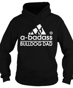 Abadass American Bulldog dad adidas Hoodie