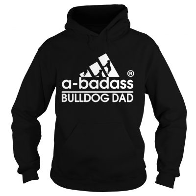 Abadass American Bulldog dad adidas Hoodie