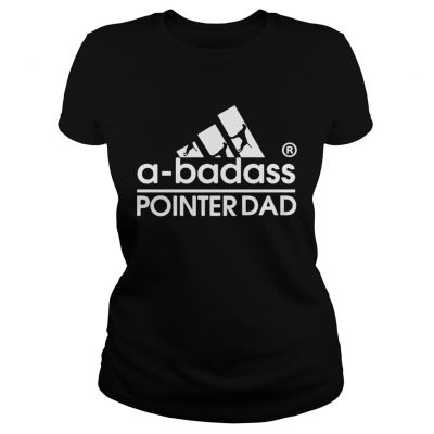 Abadass pointer dad adidas Ladies Tee