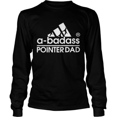 Abadass pointer dad adidas Longsleeve Tee