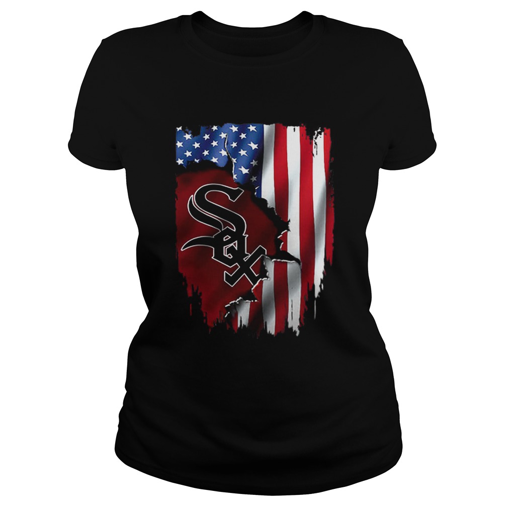 American Flag MLB Chicago White Sox Classic Ladies