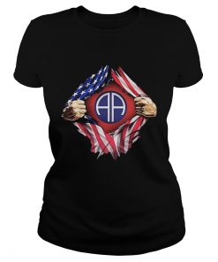 American flag 82nd Airborne Division  Classic Ladies