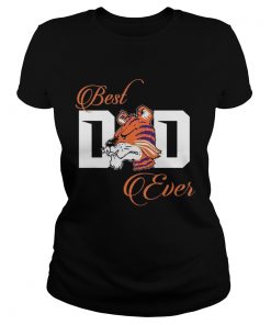 Best Clemson Tigers Dad Ever Football T Classic Ladies