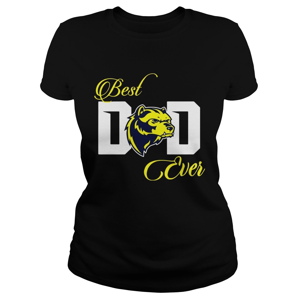 Best Michigan Wolverines Dad Ever Football T Classic Ladies