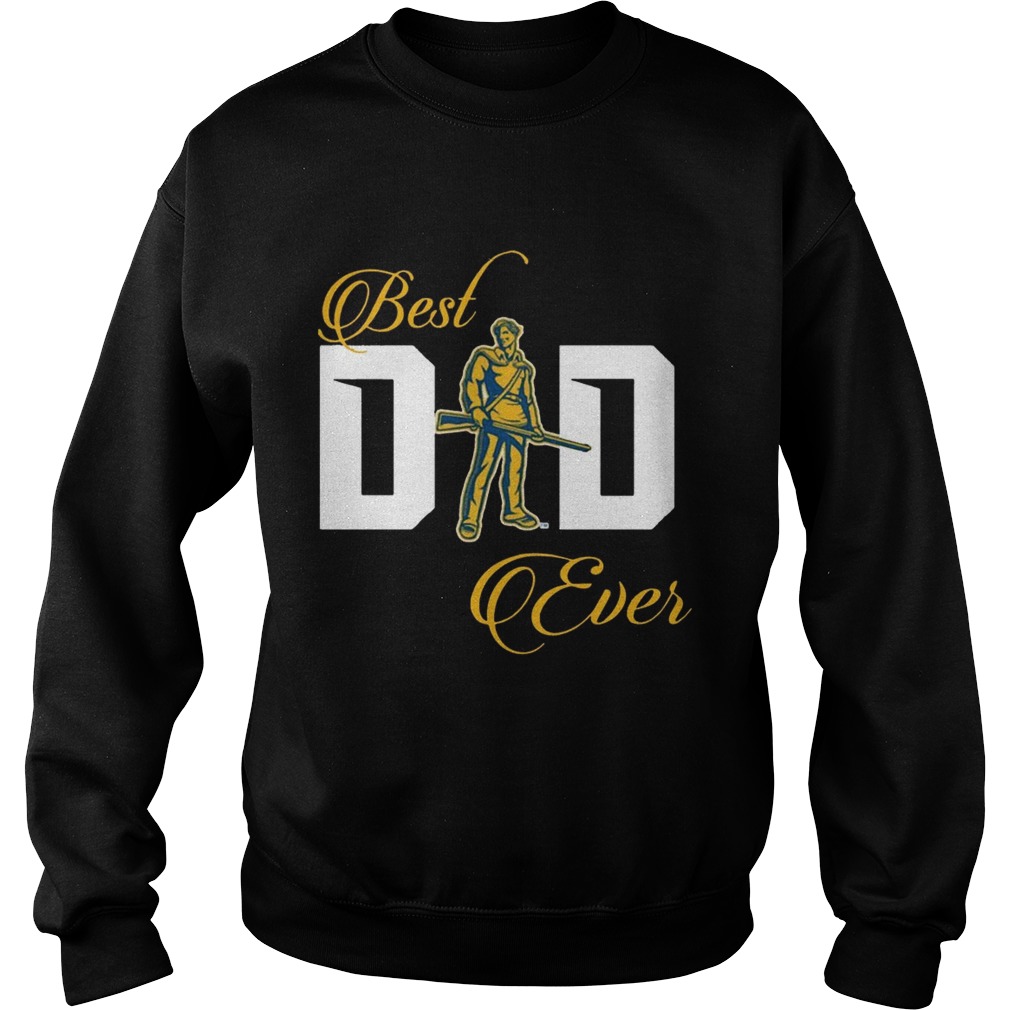 Best Mountaineers Dad Ever Football T Sweatshirt