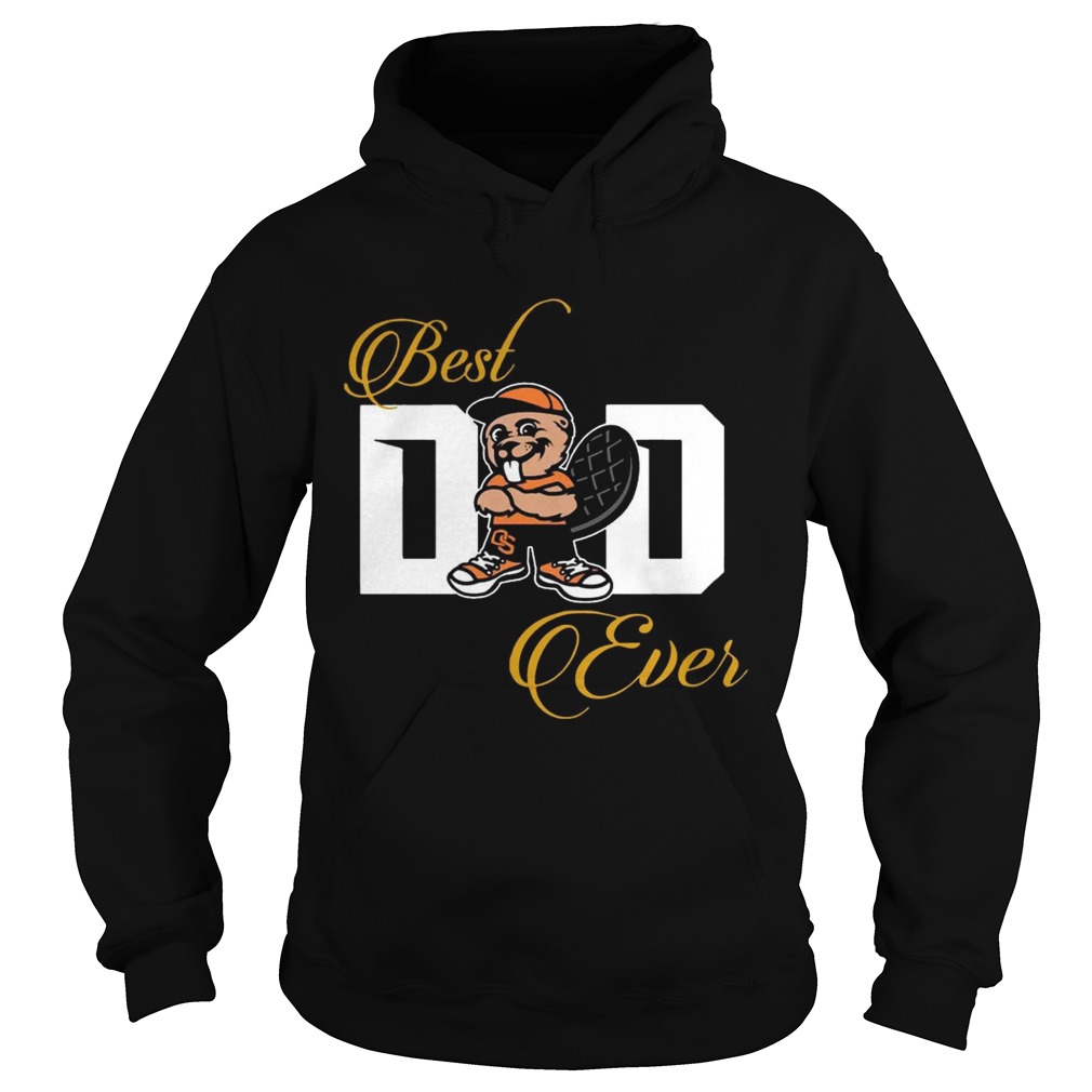 Best Oregon Beavers Dad Ever Football T Hoodie
