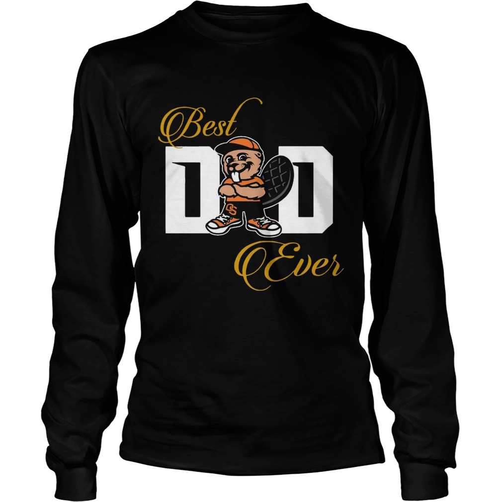 Best Oregon Beavers Dad Ever Football T LongSleeve