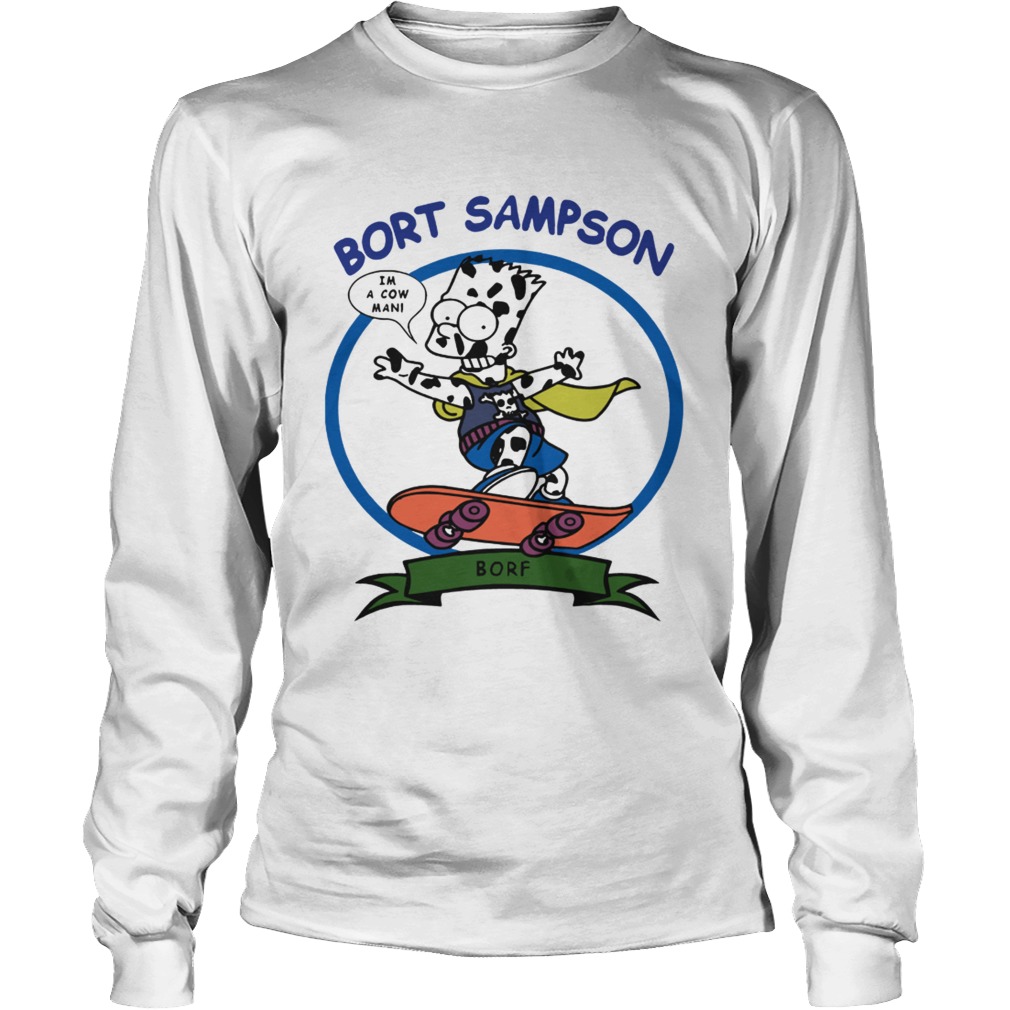 Bort Sampson Im A Cow Man LongSleeve