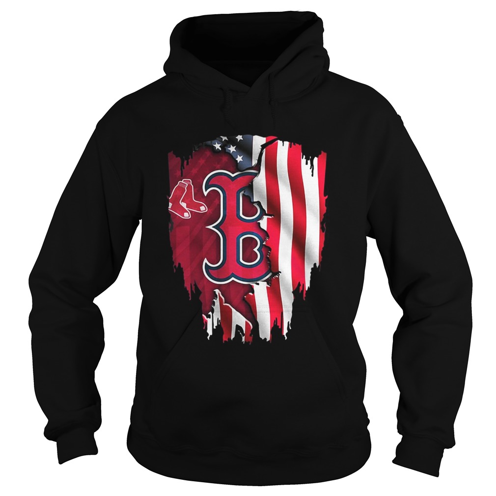Boston Red Sox America Flag Hoodie