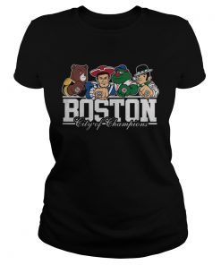 Boston Sports Teams city of champions  Classic Ladies