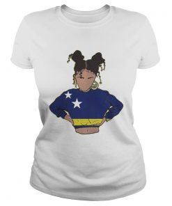 Curacao Flag Girls Rock  Classic Ladies