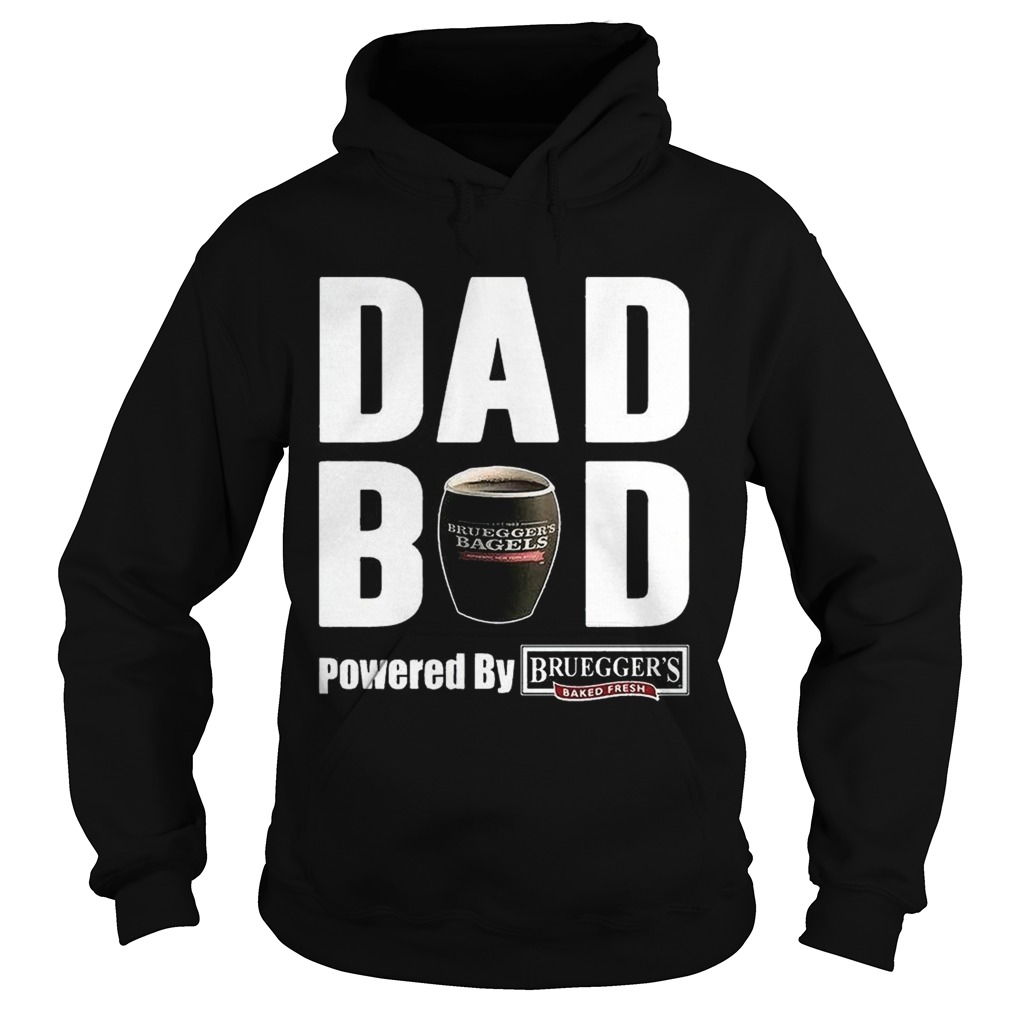 Dad Bod Powered by Brueggers Bagels Hoodie