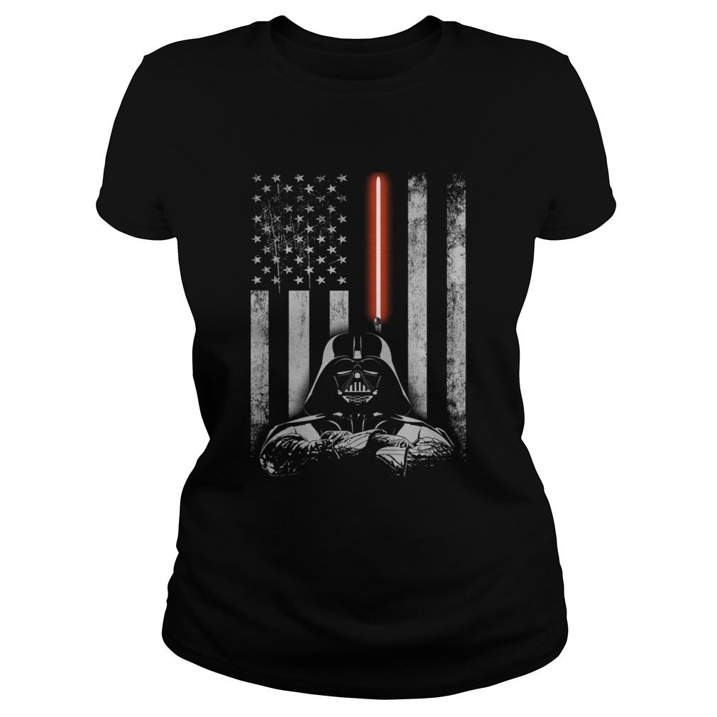 Darth Vader American flag Star Wars Classic Ladies