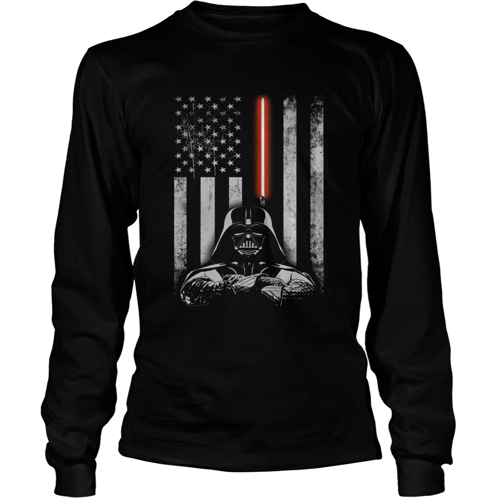 Darth Vader American flag Star Wars LongSleeve