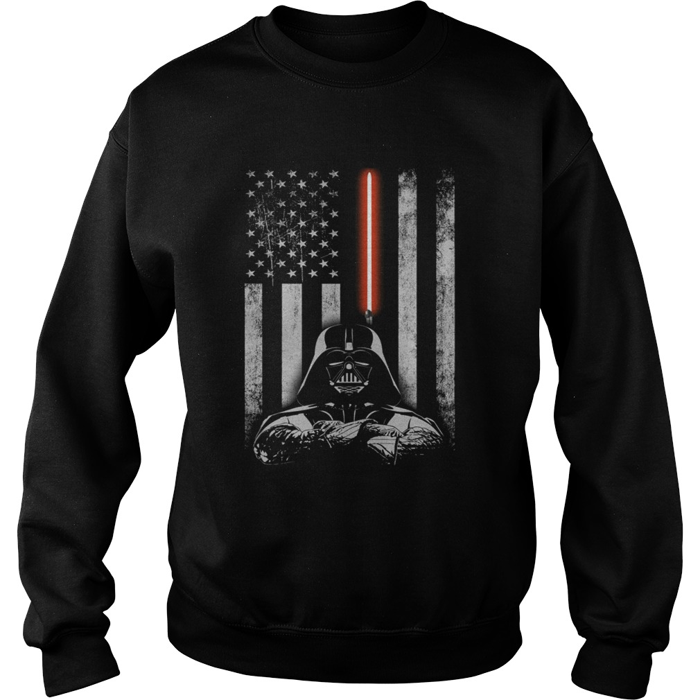 Darth Vader American flag Star Wars Sweatshirt