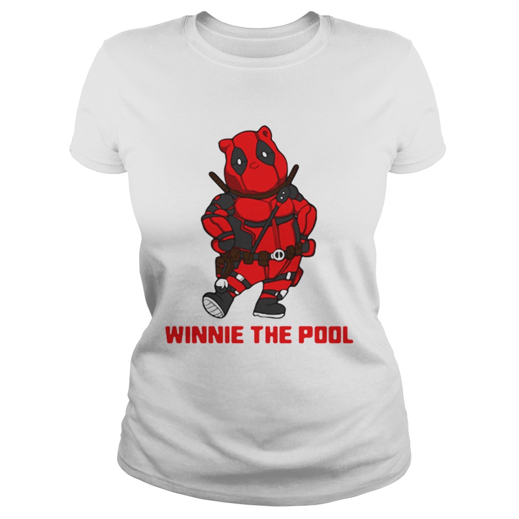 Deadpool and Pooh mashup Winnie the Pool Classic Ladies