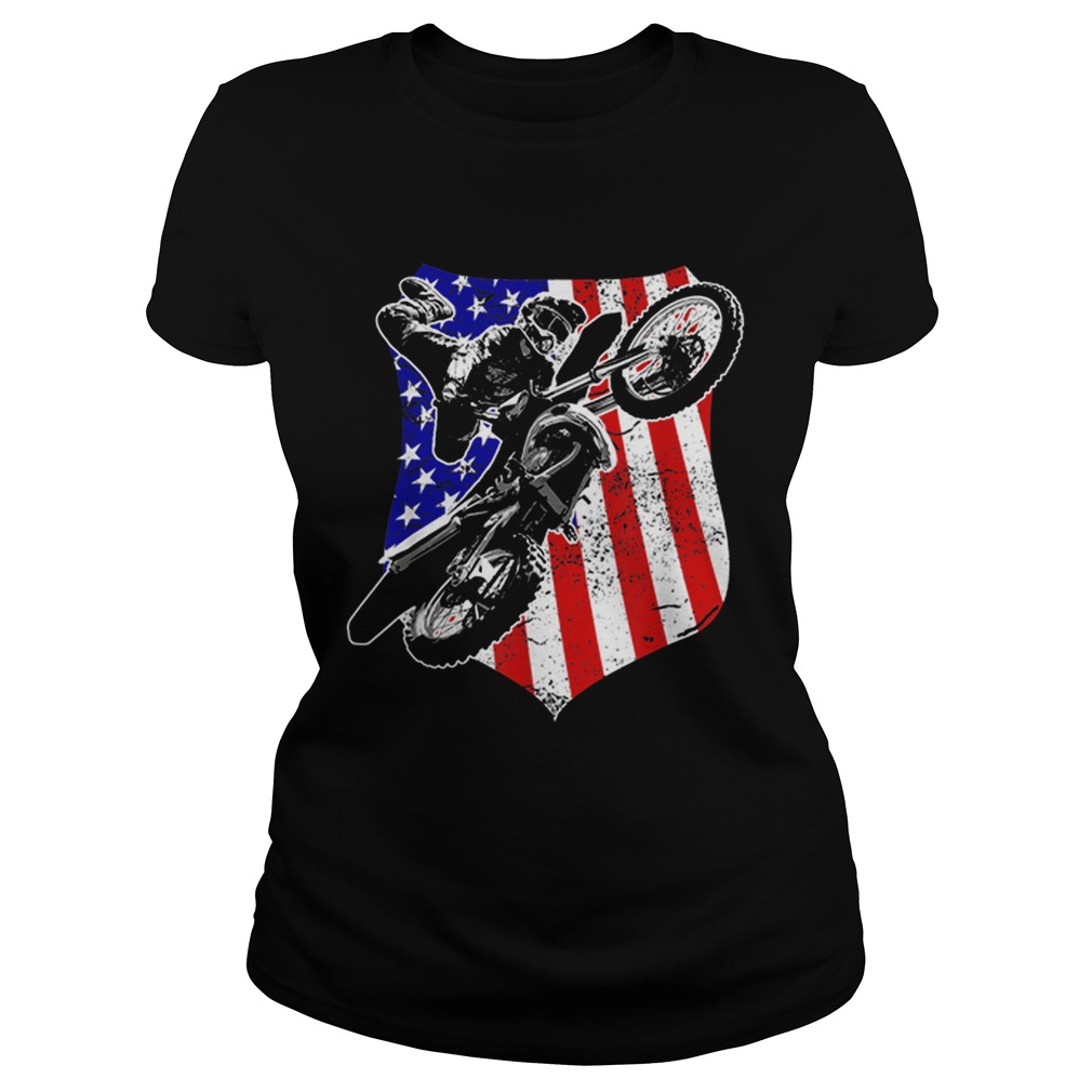 Dirt Bike Motocross 4th of July Classic Ladies