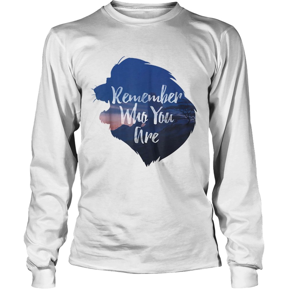 Disney Lion King Simba Remember Who You Are LongSleeve