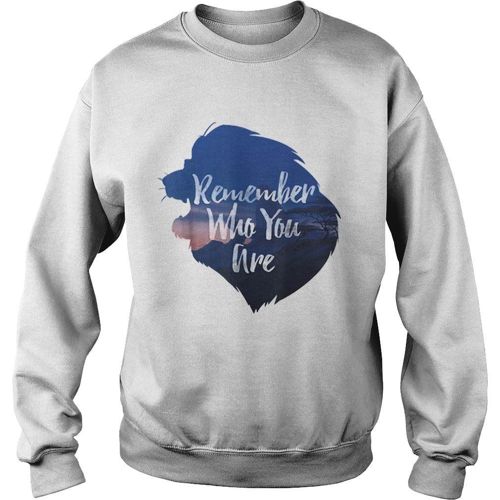Disney Lion King Simba Remember Who You Are Sweatshirt