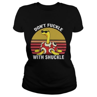 Dont fuckle with shuckle vintage sunset Ladies Tee