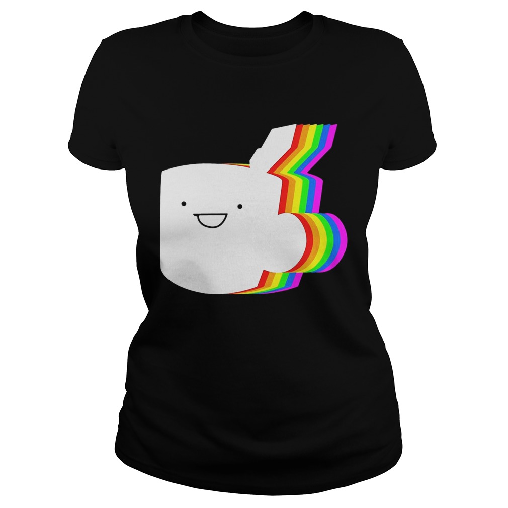 Drawfee Supports Pride Mug 2019 Shirt Classic Ladies