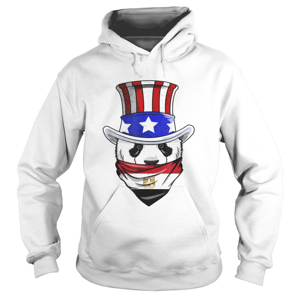Egyptian Panda Bear In Egypt Bandana Flag Shirt Hoodie