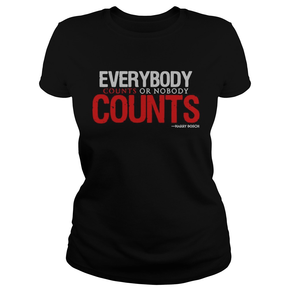 Everybody counts or nobody counts Harry Bosch Classic Ladies