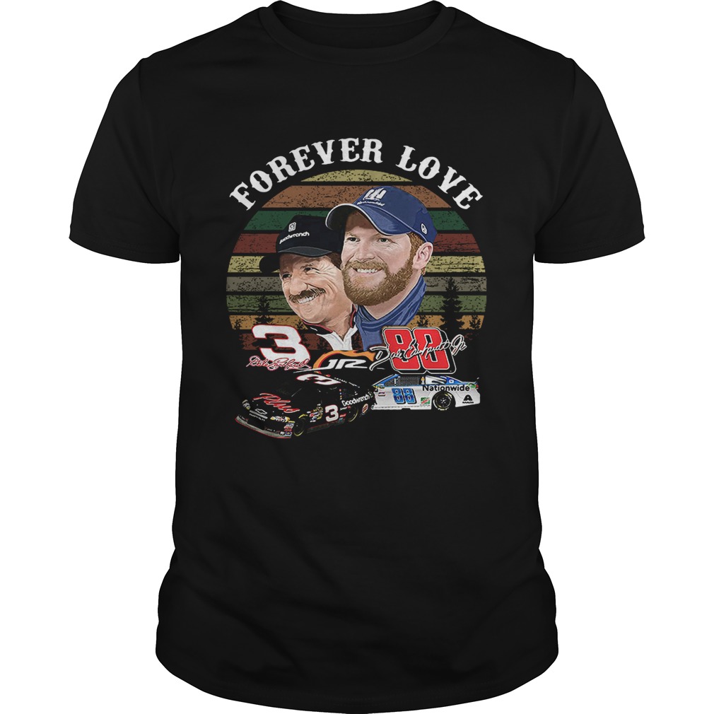 Forever Love 3 Jr 88 Goodwrench and nationwide shirt