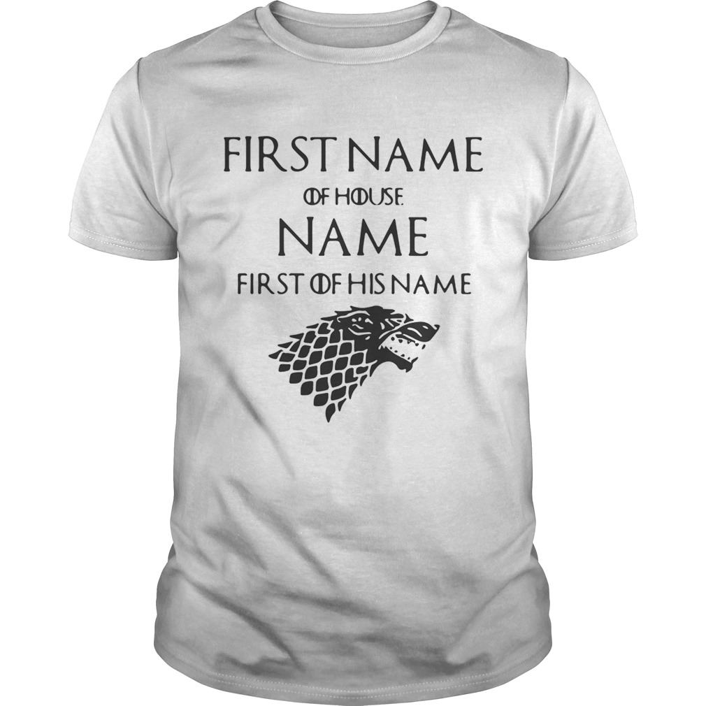 Game of Thrones Jacob of house Williams first of his name Unisex
