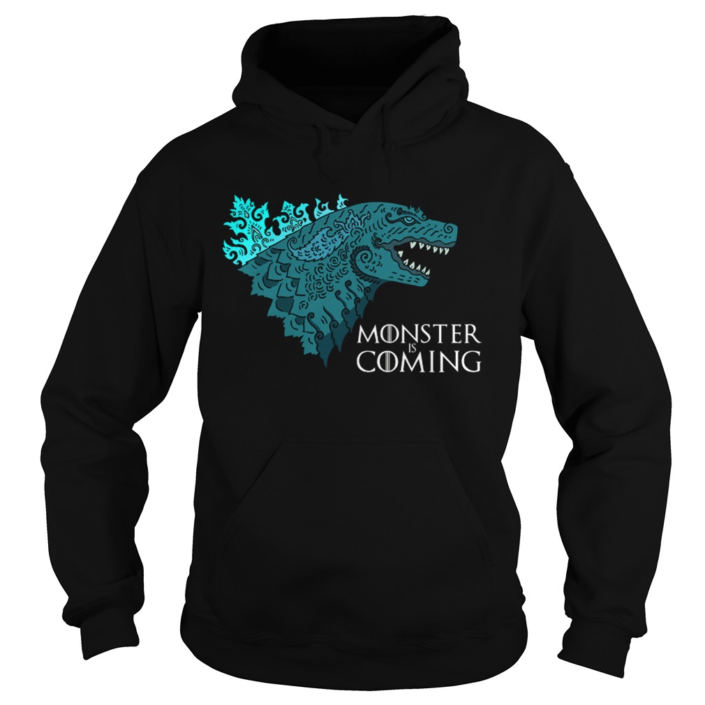Godzilla Monster is coming Hoodie