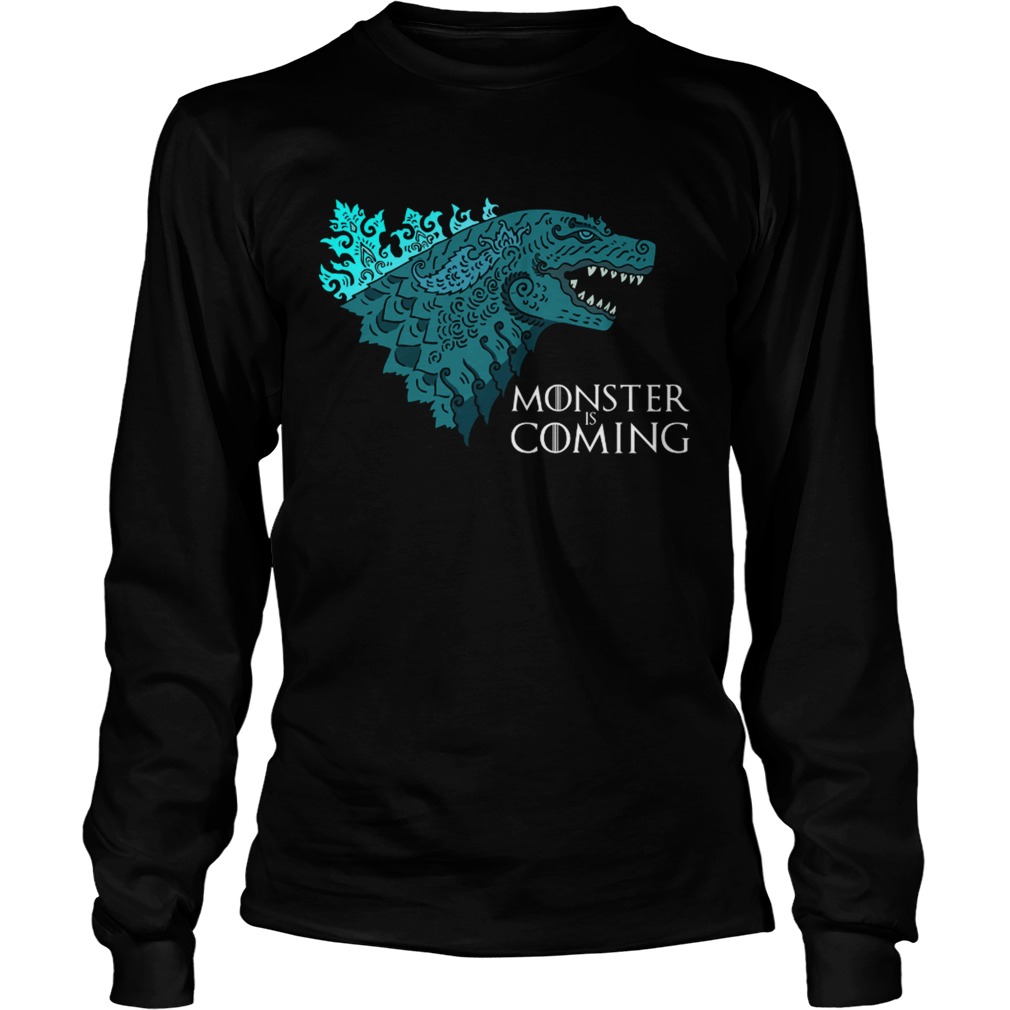 Godzilla Monster is coming LongSleeve