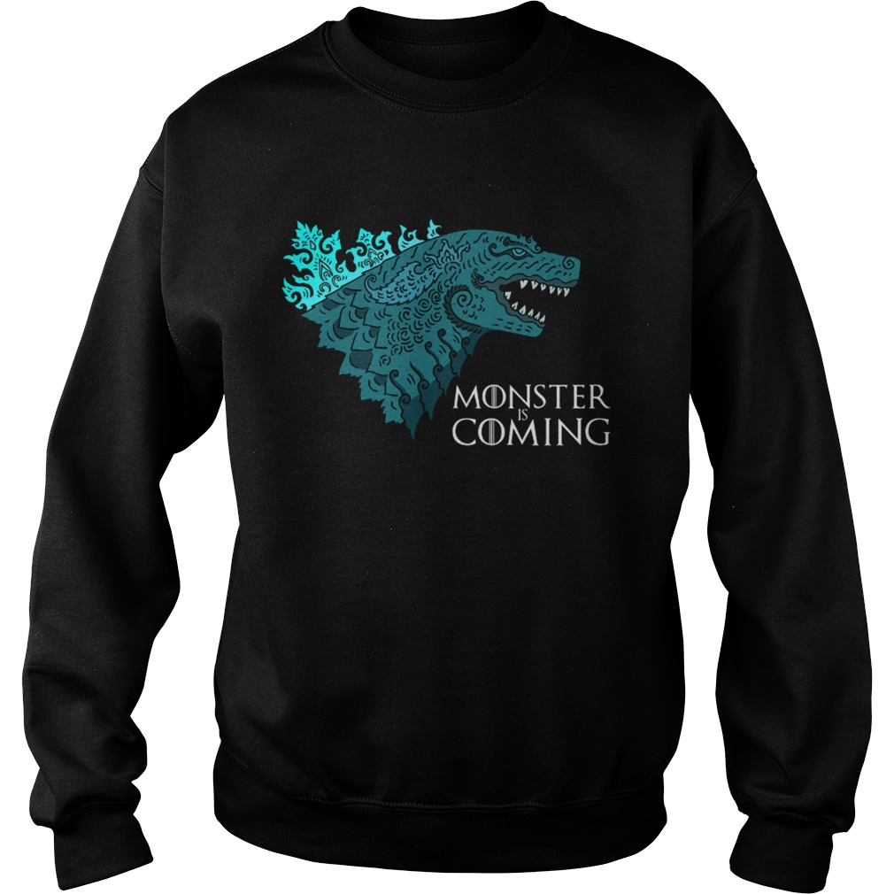 Godzilla Monster is coming Sweatshirt